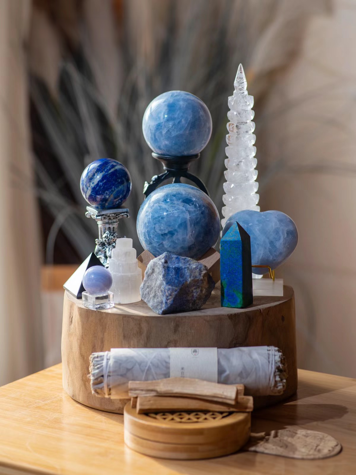 Healing Crystal Grid- Third Eye Chakra