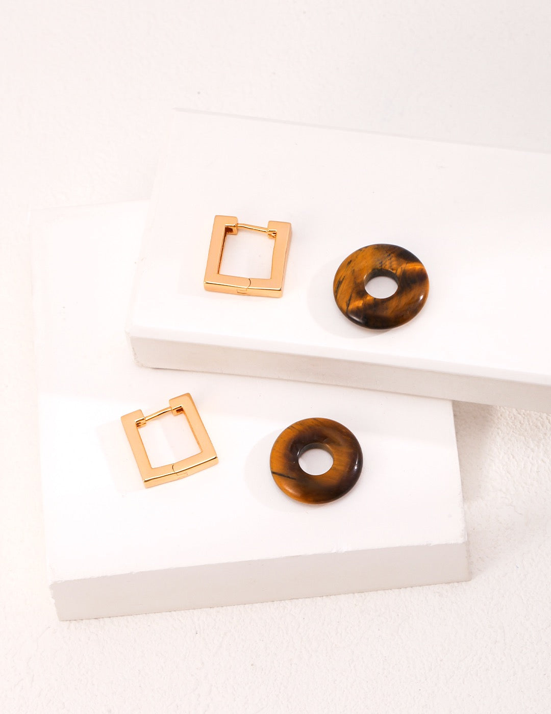 Tiger's Eye Transforming Elegance Earrings