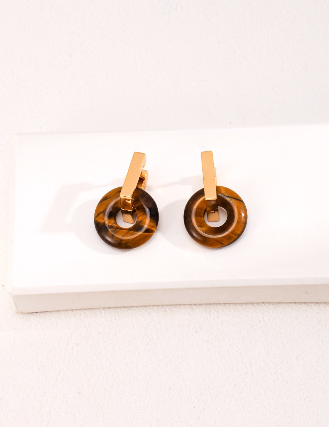 Tiger's Eye Transforming Elegance Earrings