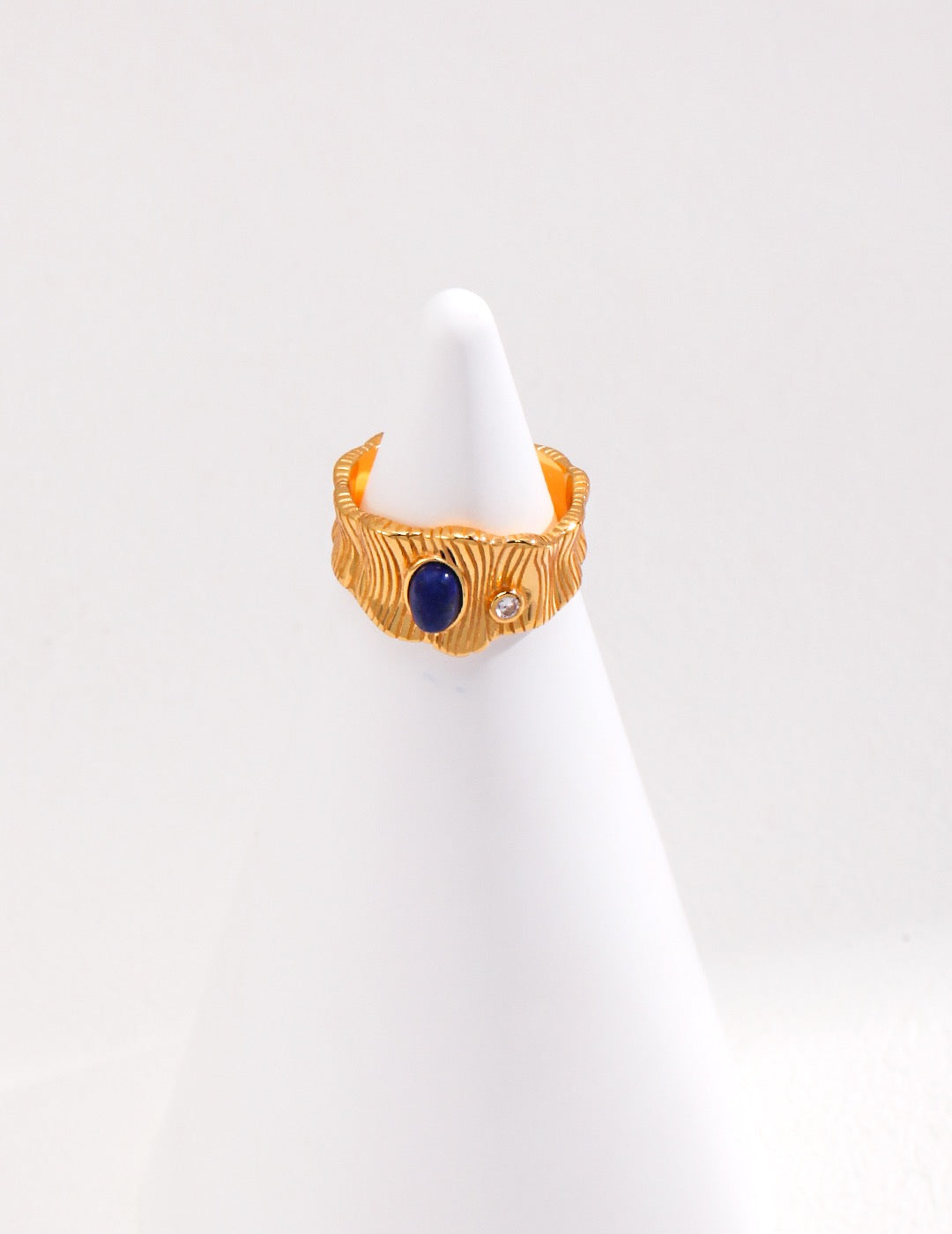 Zenith Azure Line Ring