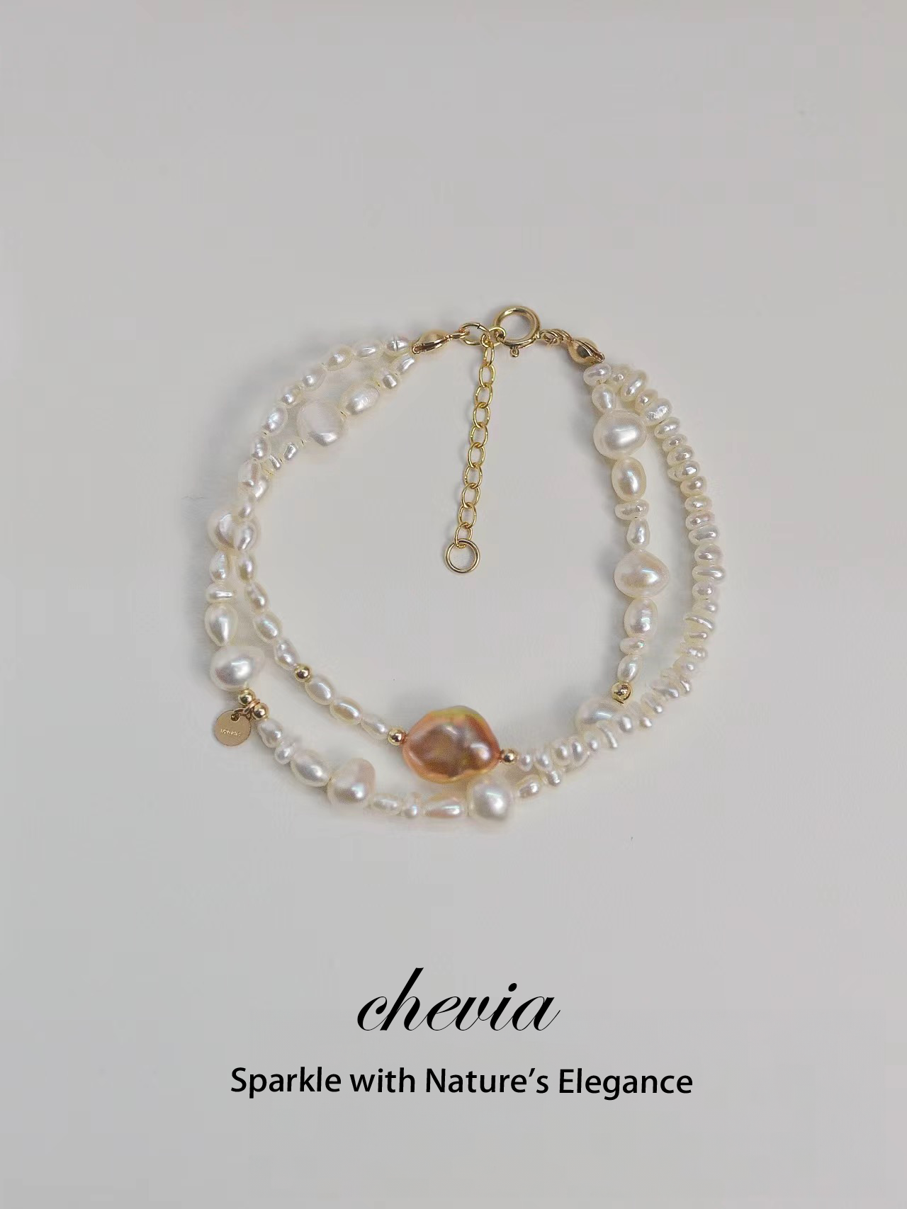Luxe Layers Baroque Pearl Bracelet
