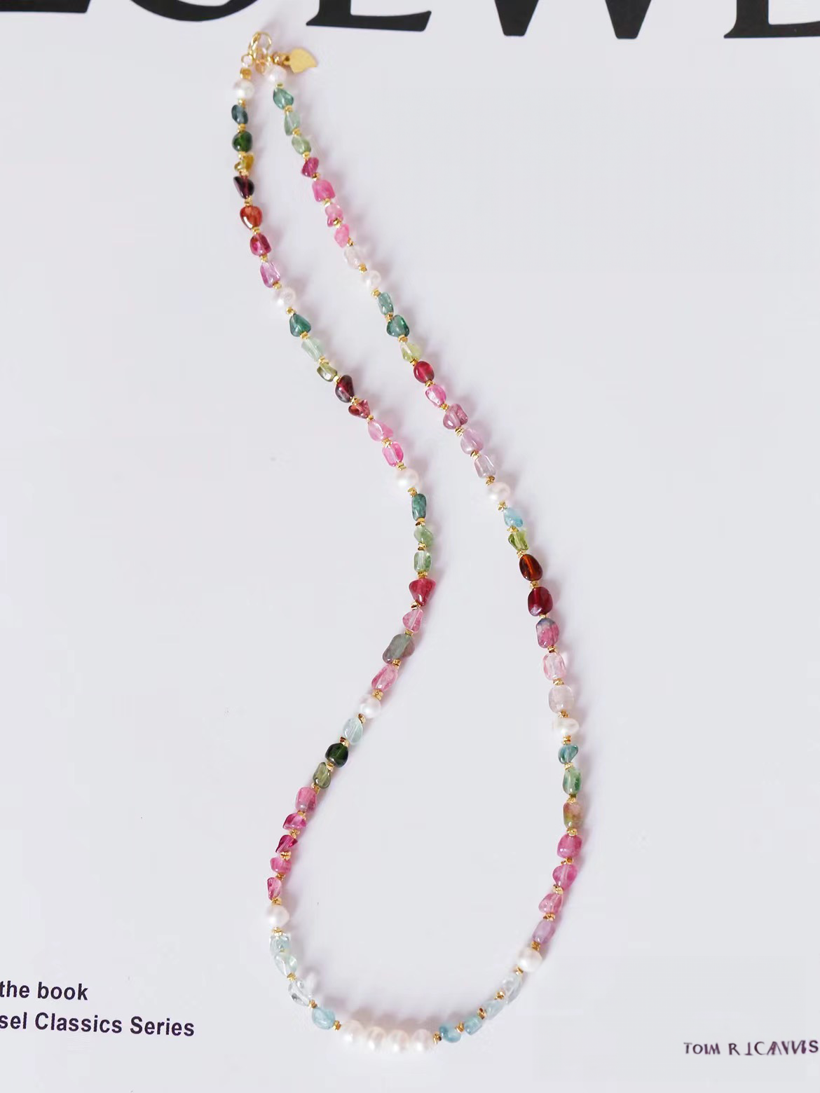 PrismGlow Tourmaline Necklace